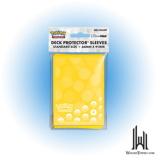 Deck Protectors - Pokemon Energy Lightning Type 65ct