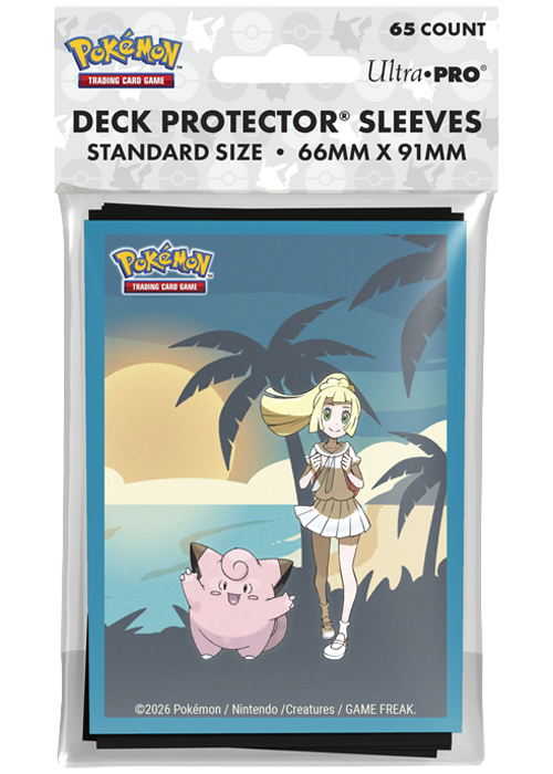 Deck Protectors - Pokemon Lillie and Clefairy 65ct