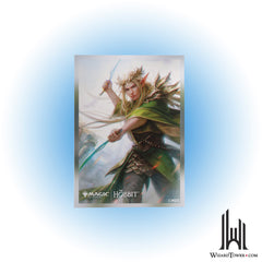 Deck Protectors - The Hobbit Premium Art Sleeves - Thranduil, Sindarin Liege
