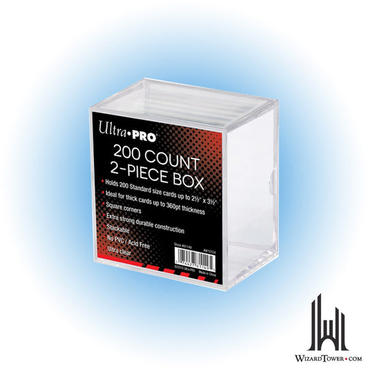 Deck Box - 2-Piece - Clear 200+