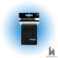 Deck Box - Card Box - Black 15+ 3ct