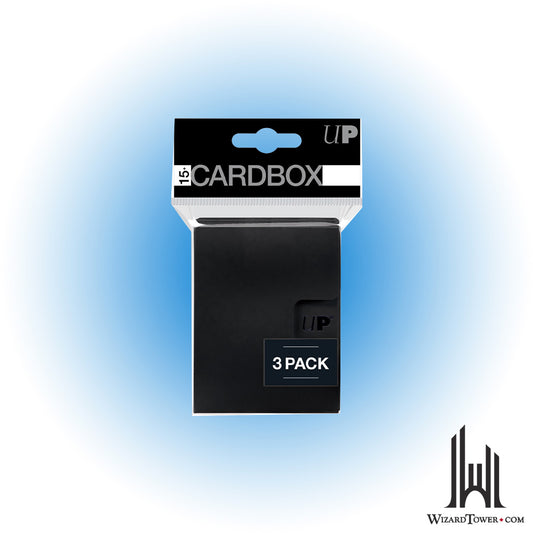 Deck Box - Card Box - Black 15+ 3ct