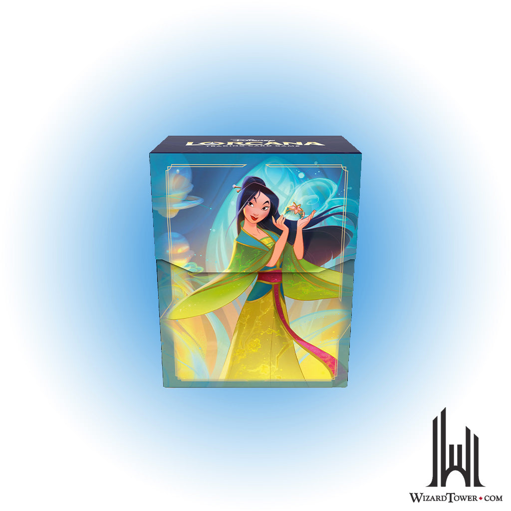 Deck Box - Disney Lorcana Mulan Fabled