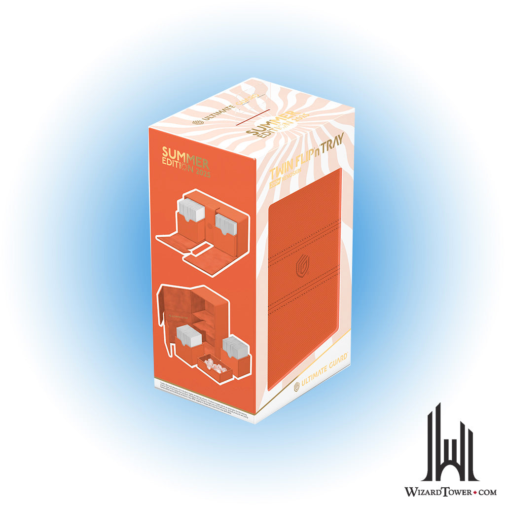 Deck Box - Flip'n'Tray - Peach 200+