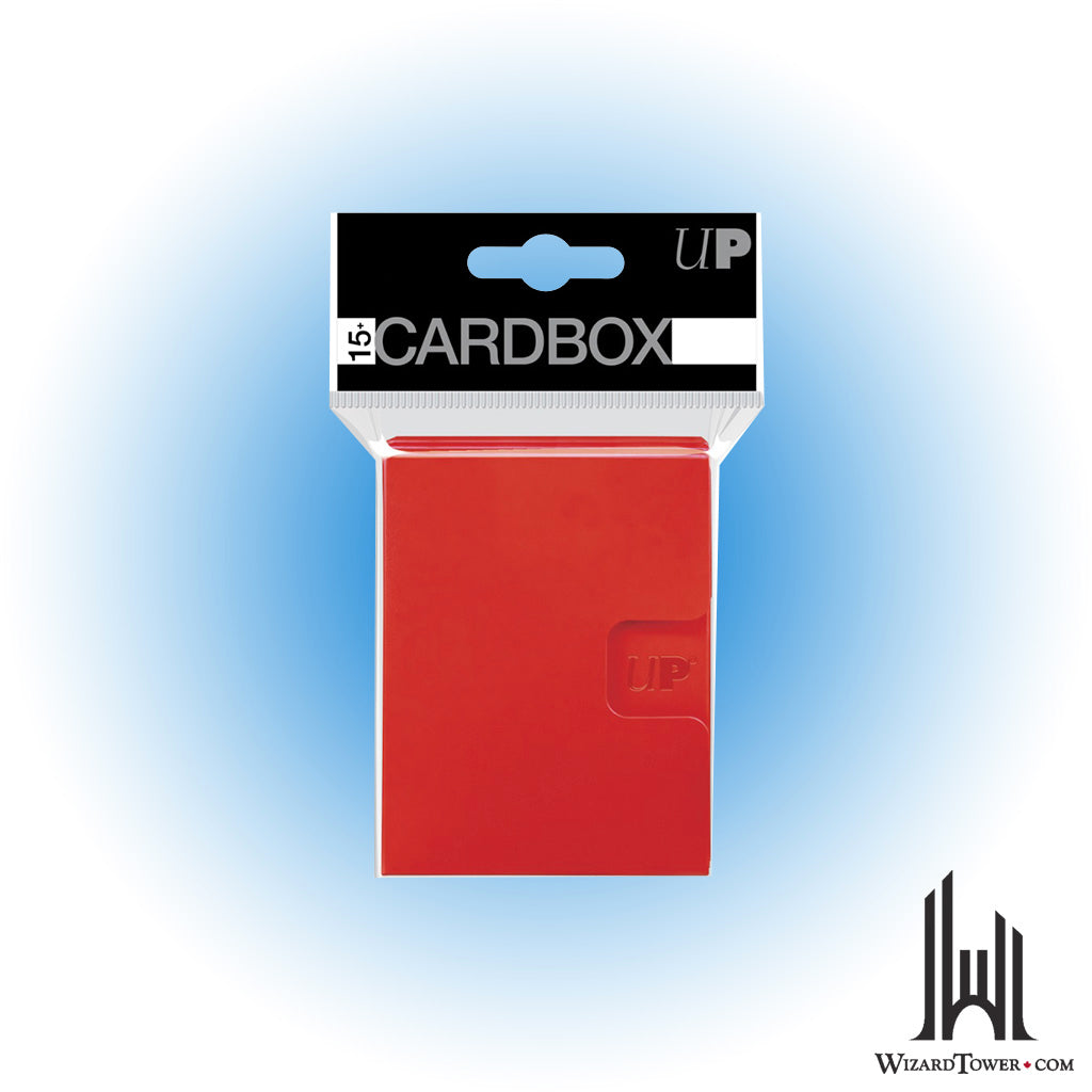Deck Box - Card Box - Red 15+ 3ct