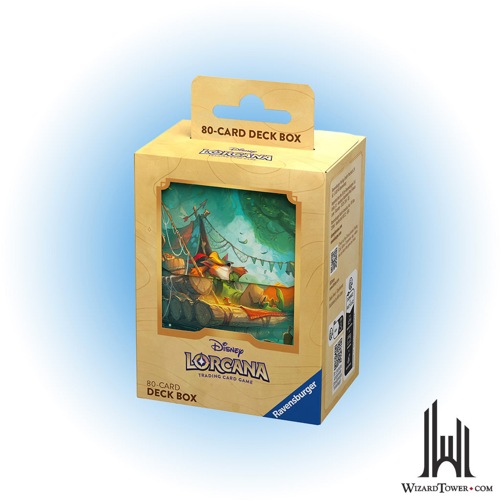 Deck Box - Lorcana - Robin Hood, Daydreamer 80+