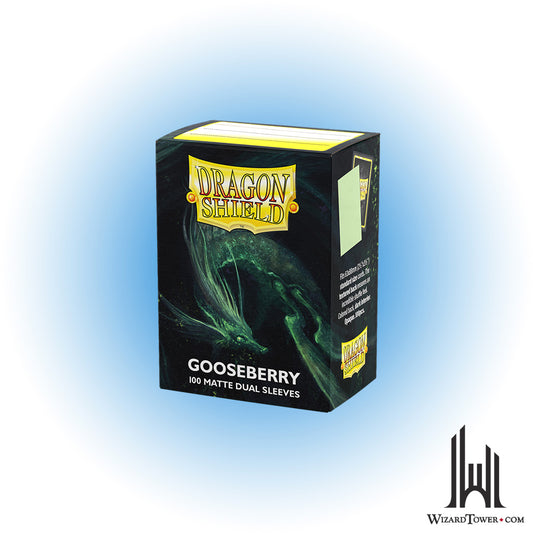 Deck Protectors - Dragon Shield Matte Dual Pastels Gooseberry 100ct