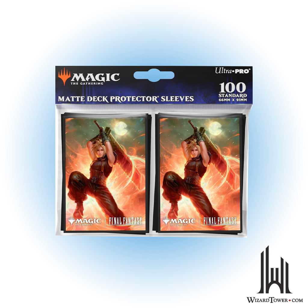 Deck Protectors - Final Fantasy Cloud 100ct
