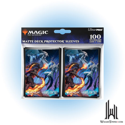 Deck Protectors - Final Fantasy Ifrit vs Bahamut 100ct