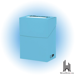 Deck Box - Soft Case - Light Blue 80+