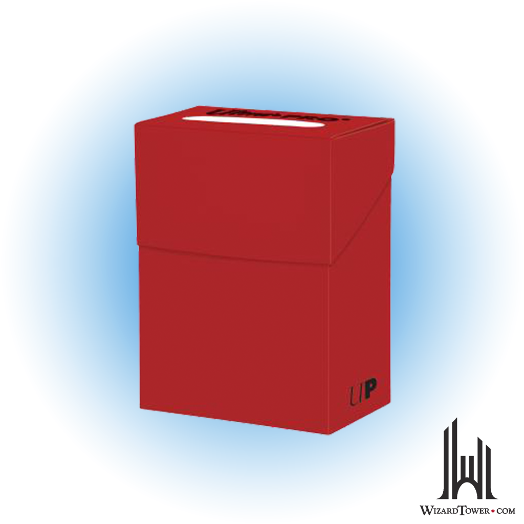 Deck Box - Soft Case - Red 80+