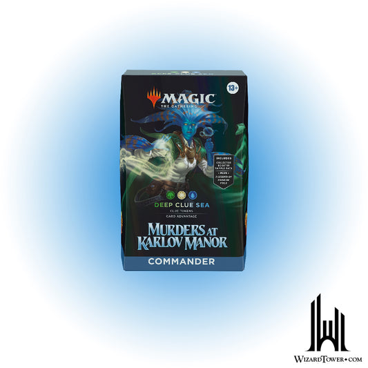 Magic the Gathering Murders at Karlov Manor Commander Deck - Deep Clue Sea (WUG)