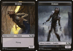 Demon (006) // Zombie (007) Double-Sided Token - Foil