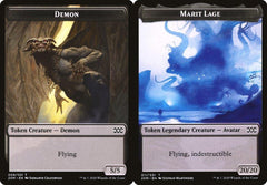 Demon (009) // Marit Lage (011) Double-Sided Token - Foil