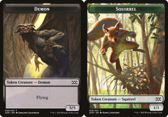 Demon (009) // Squirrel (018) Double-Sided Token - Foil