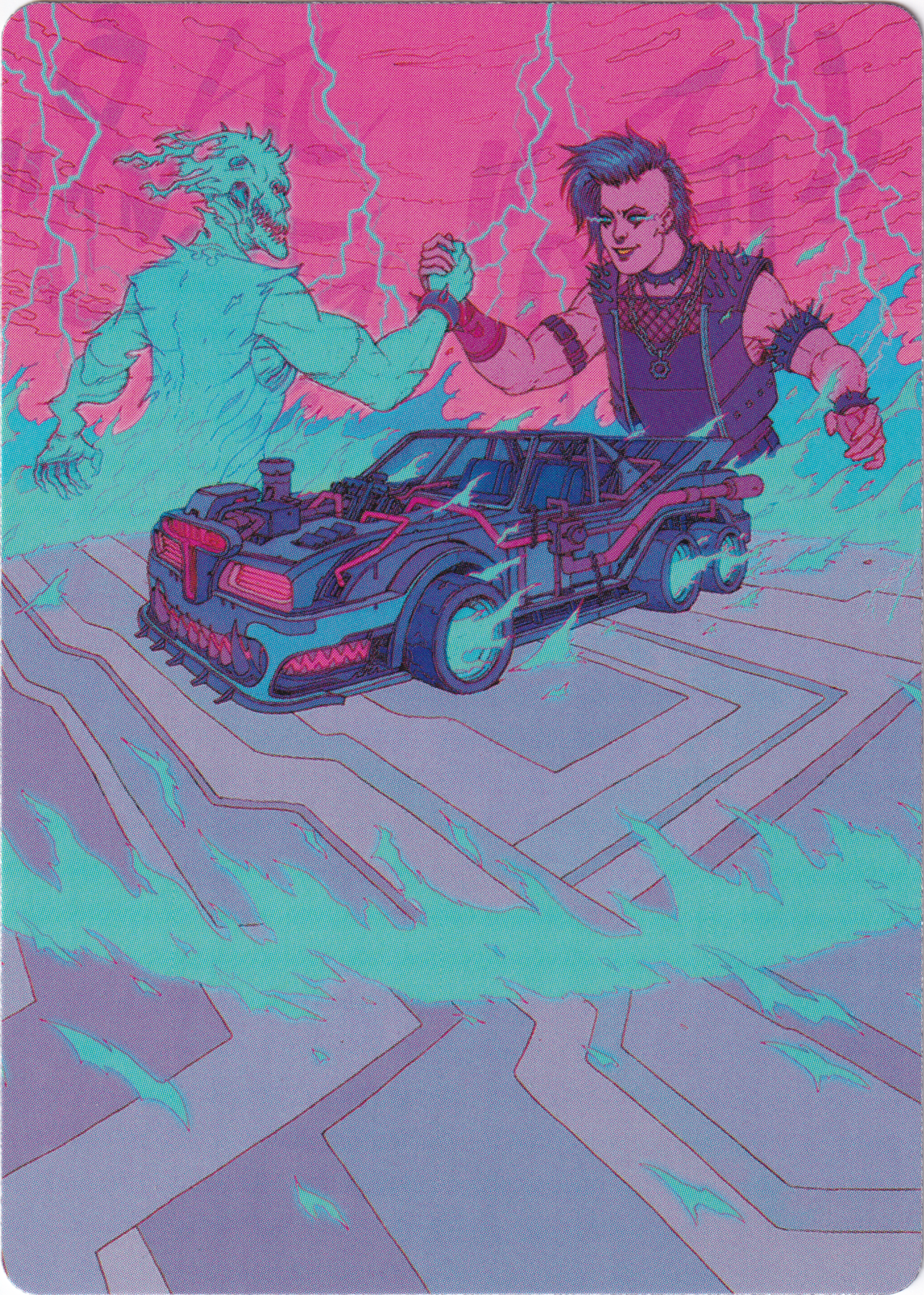 Demonic Junker (40/54) Art Card