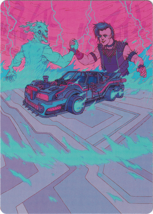 Demonic Junker (40/54) Art Card