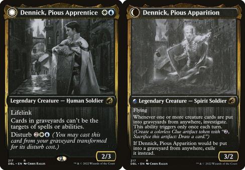 Dennick, Pious Apprentice // Dennick, Pious Apparition - Foil