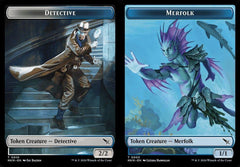 Detective (0010) // Merfolk (0003) Double-Sided Token - Foil
