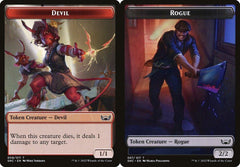 Devil (008) // Rogue (007) Double-Sided Token - Foil
