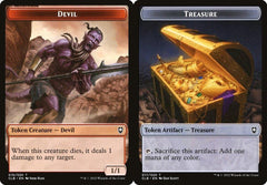Devil (010) // Treasure (017) Double-Sided Token - Foil