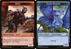 Devil (011) // Faerie Dragon (004) Double-Sided Token - Foil