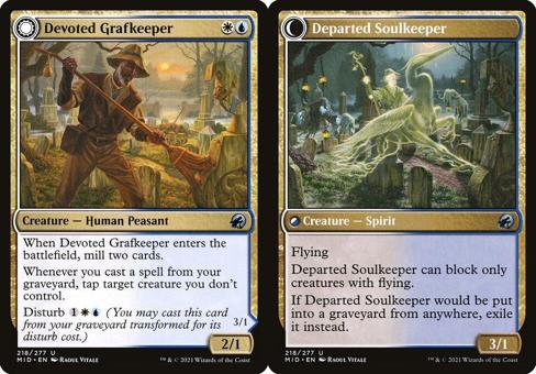 Devoted Grafkeeper // Departed Soulkeeper - Foil