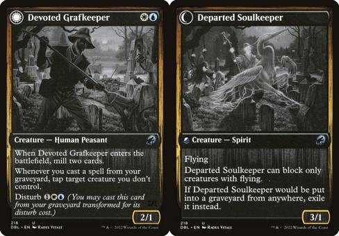 Devoted Grafkeeper // Departed Soulkeeper - Foil