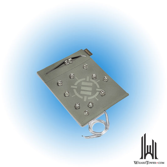 Dice Scroll - AP Enhance with Dice Set - Silver
