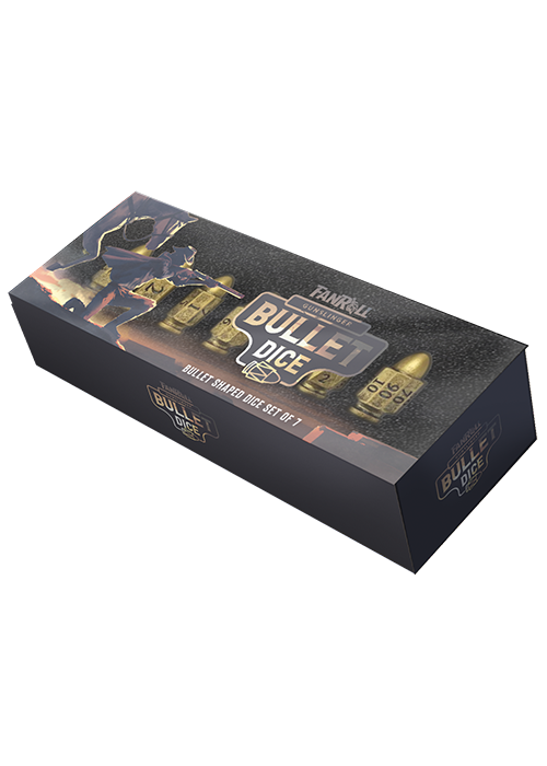 Dice Set - Bullet Dice Gunslinger 7ct