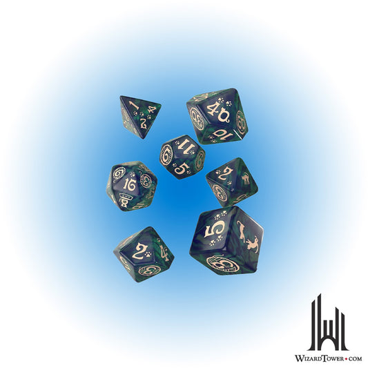 Dice Set - Cat Mittens 7ct