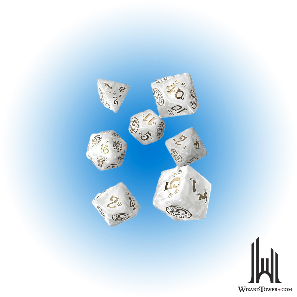 Dice Set - Cat Purrl 7ct