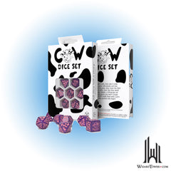 Dice Set - Cow Ramoona