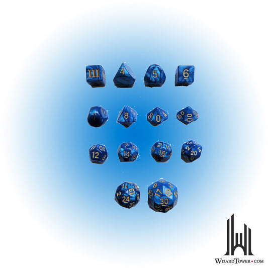 Dice Set - DCC Lightning Bolt 14ct