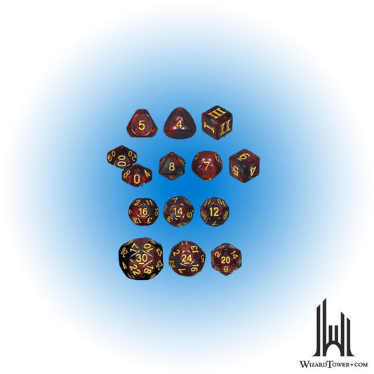 Dice Set - DCC Scorching Ray 14ct