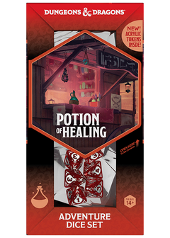 Dice Set - DnD Adventure Healing Potion d4 10ct