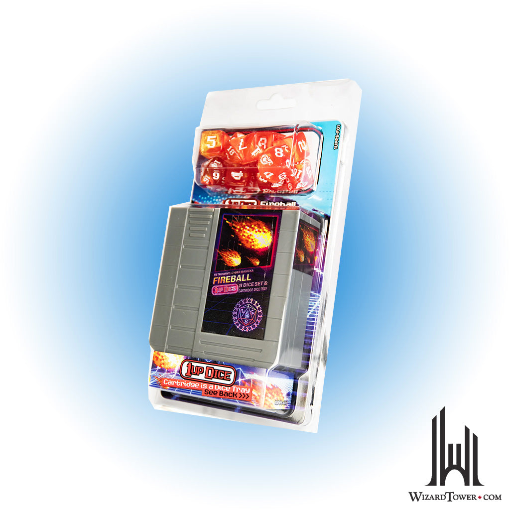Dice Set - Fireball 11ct