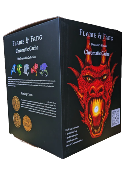 Dice Set - Flame and Fang Mystery Dice 7ct