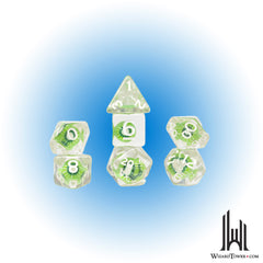Dice Set - Fruit Slice - Kiwi 7ct