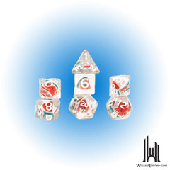 Dice Set - Fruit Slice - Watermelon 7ct