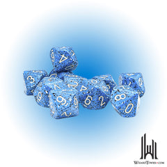Dice Set - Speckled Ocean Stone d10 10ct