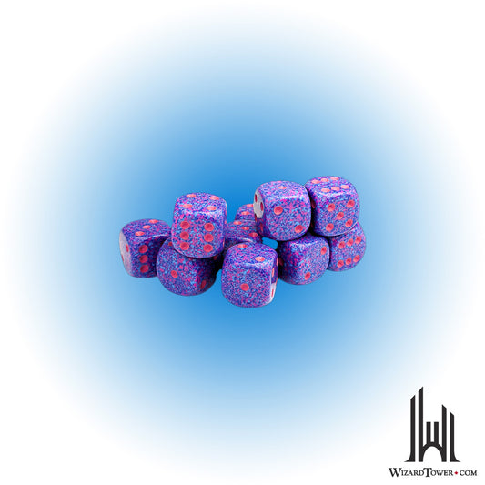 Dice Set - Speckled Purple Passion 16mm d6 12ct