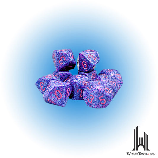 Dice Set - Speckled Purple Passion d10 10ct