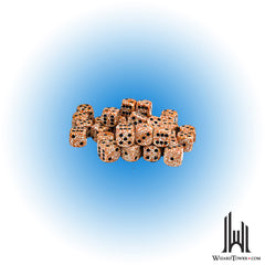 Dice Set - Speckled Rust 12mm d6 36ct