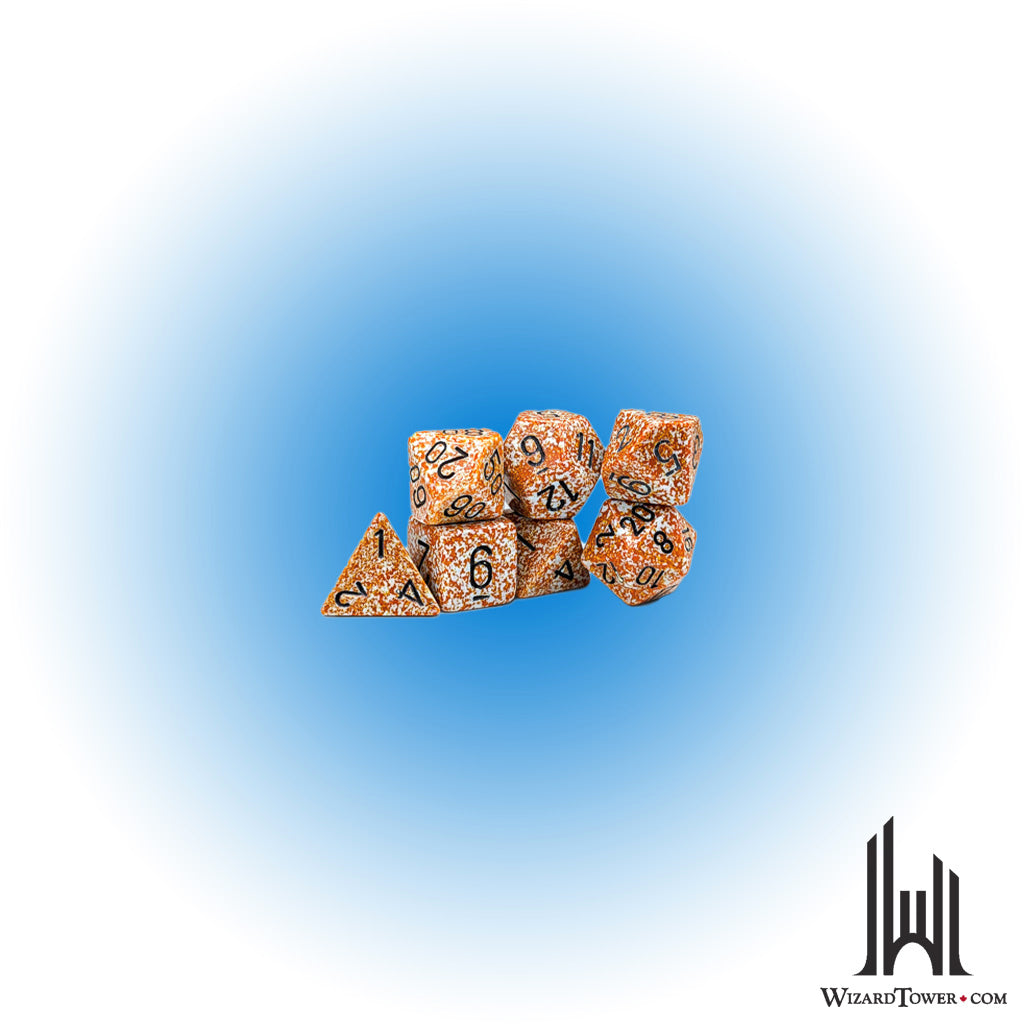 Dice Set - Speckled Rust 7ct