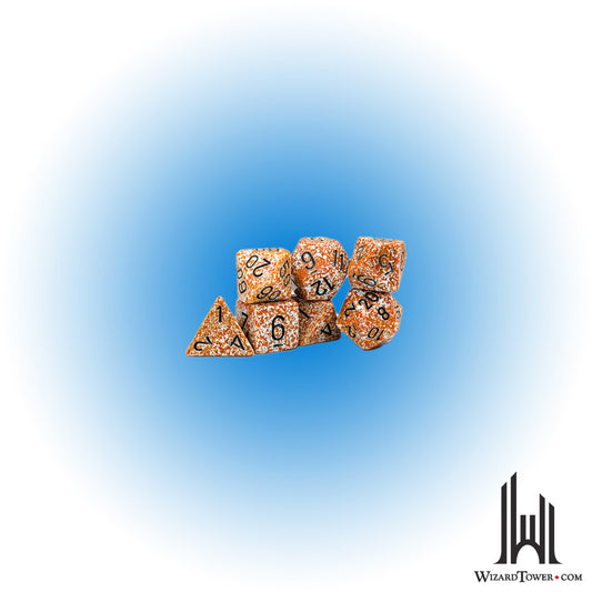Dice Set - Speckled Rust 7ct