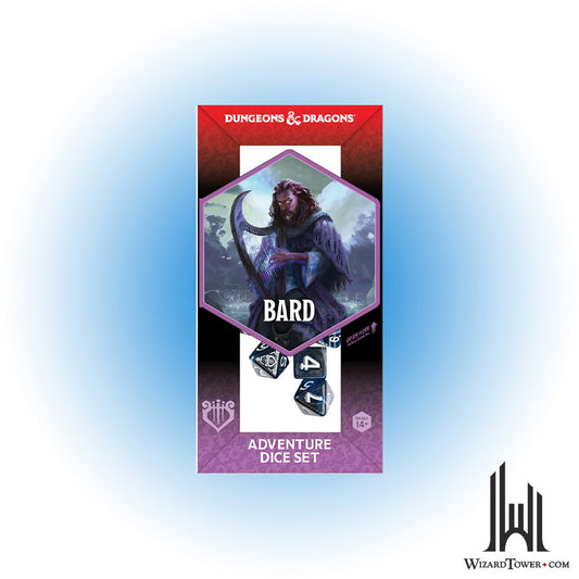 Dice Sets - Adventure Dice: Bard Blue/Black