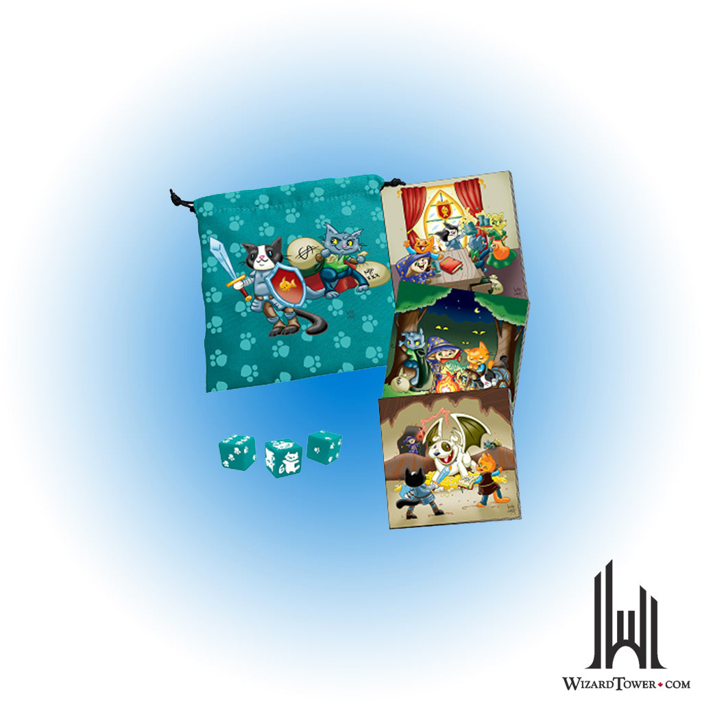 Dice Bag - Munchkin Kittens Adventurer Set