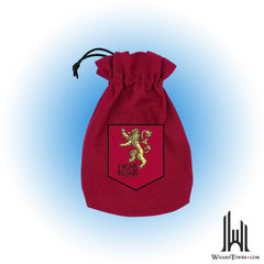 Dice Pouch - Game of Thrones Lannister Dice Pouch