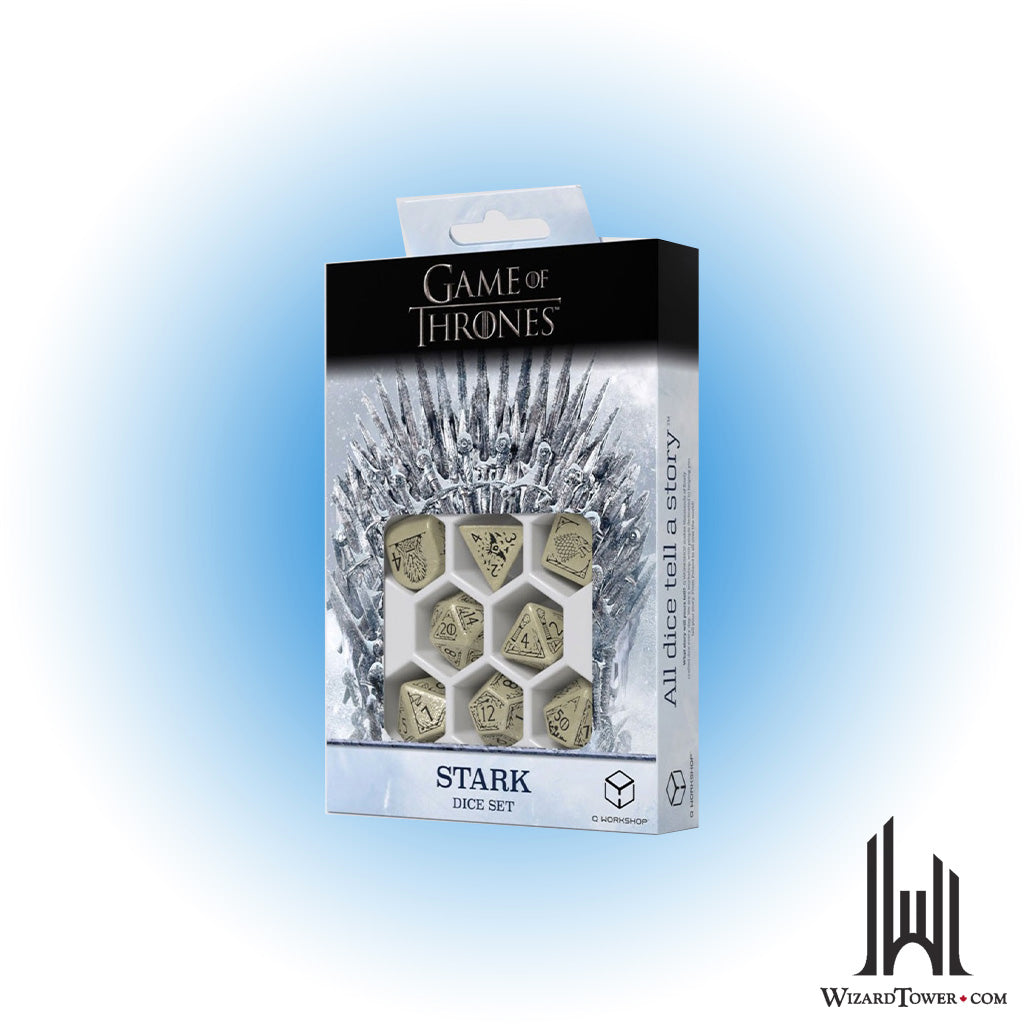 Dice Set - Game of Thrones Stark 7ct